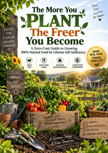 The More You Plant, The Freer You Become: A Zero-Cost Guide to Growing 100% Natural Food for Lifetime Self-